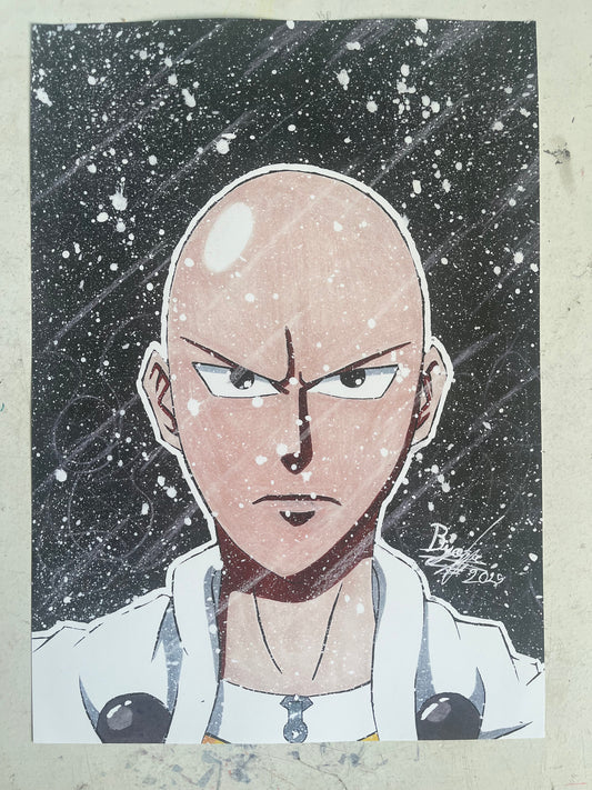 Saitama (one punch man)